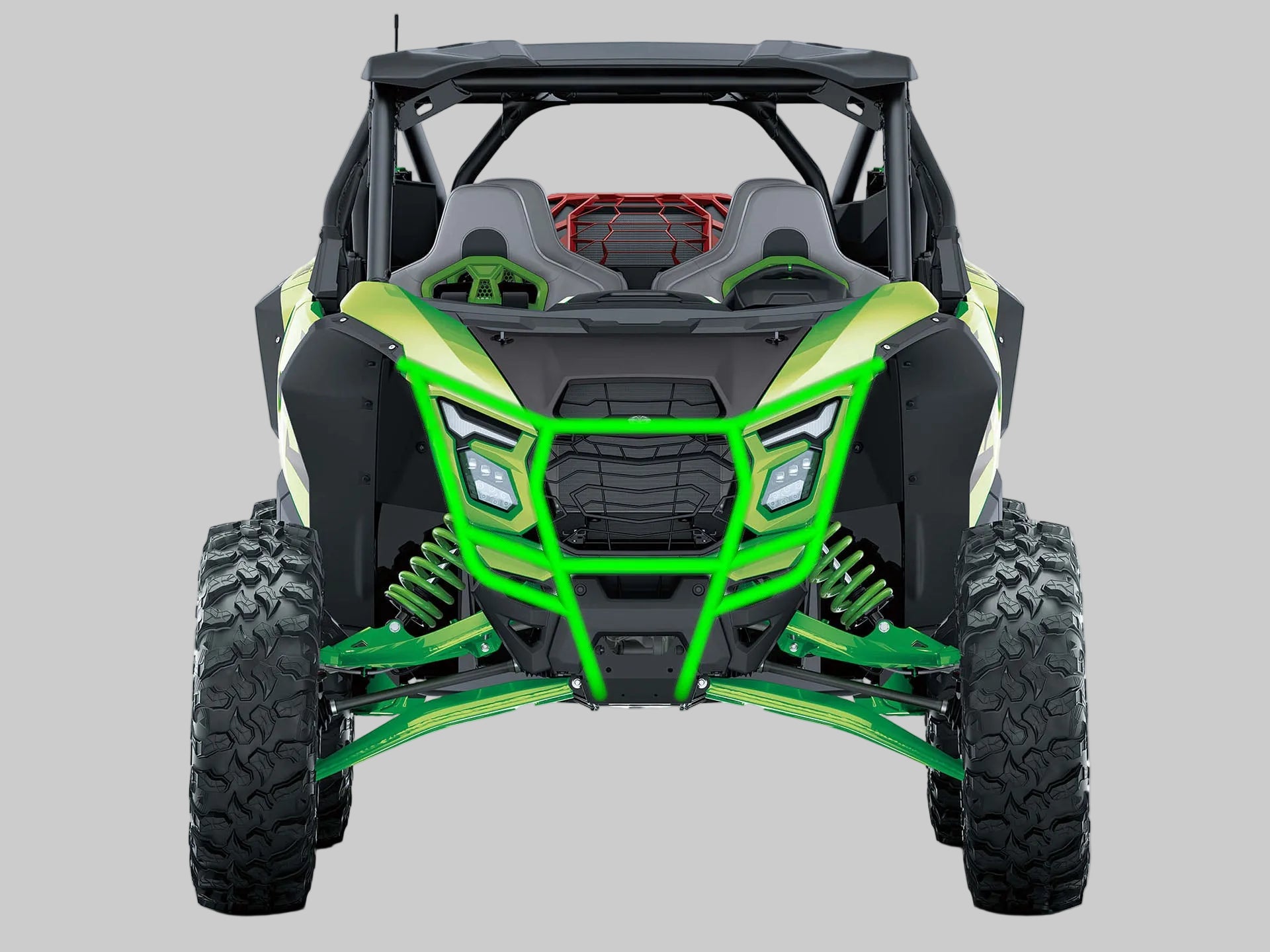 Kawasaki Teryx H2 Headlight Guard Front Bumper