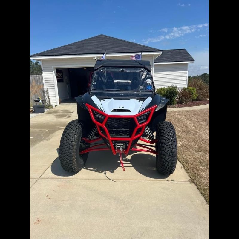 Kawasaki KRX 1000 Headlight Guard Front Bumper – JI FAB LLC