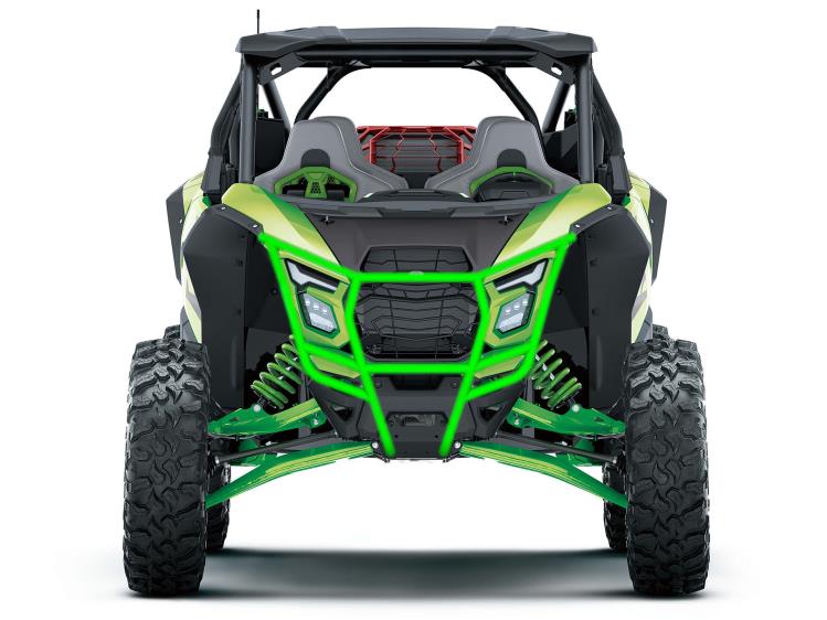 Kawasaki Teryx H2 Headlight Guard Front Bumper