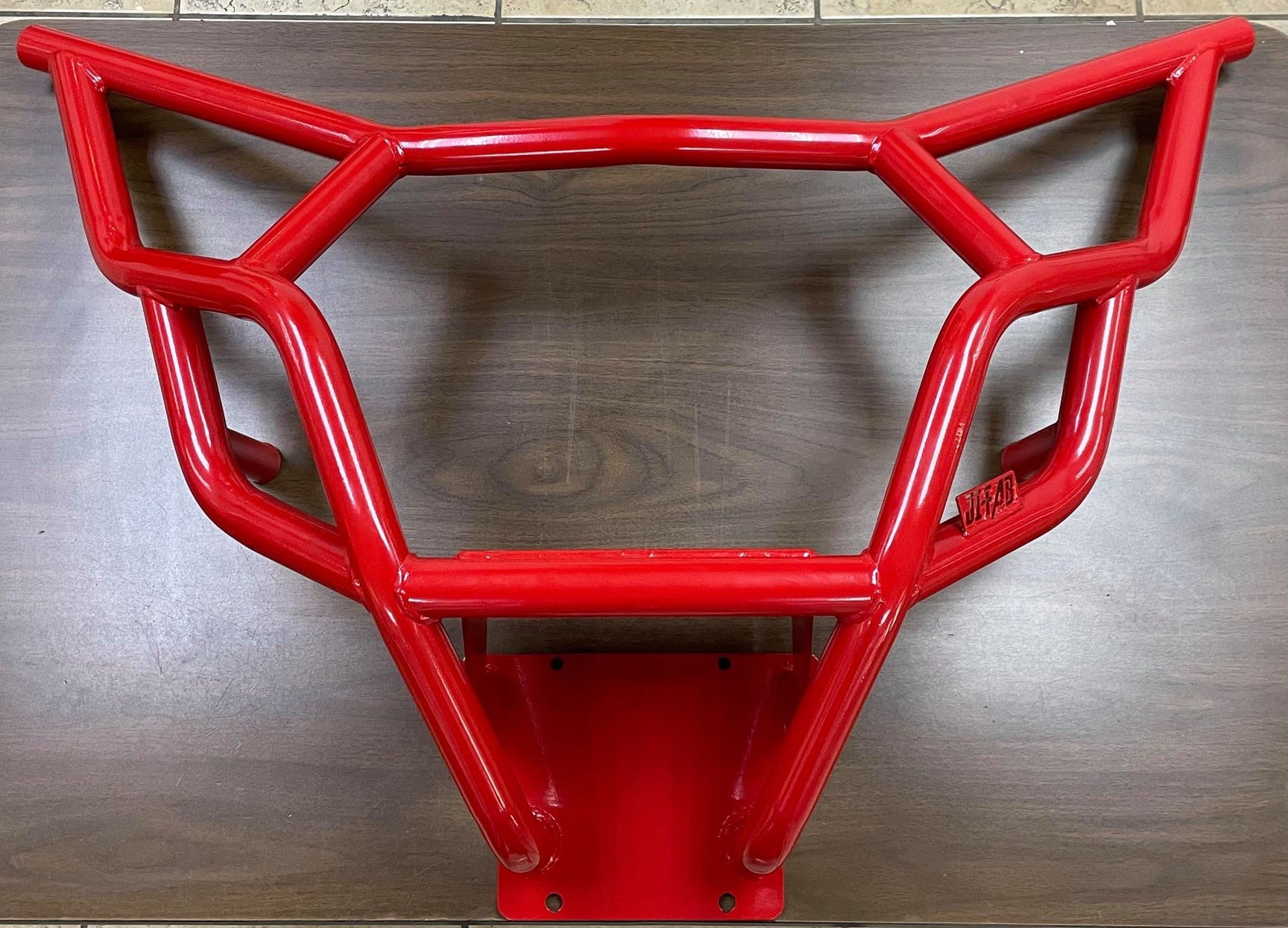 Kawasaki KRX 1000 Headlight Guard Front Bumper with High Winch Mount